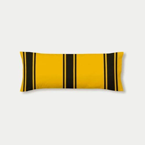 Funda de almohada 100% algodón Hufflepuff Rayas