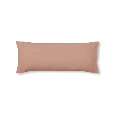 Funda de almohada 100% algodón liso Dustypink