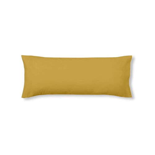 Funda de almohada 100% algodón liso Mustard