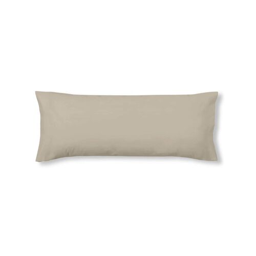 Funda de almohada 100% algodón liso Taupe