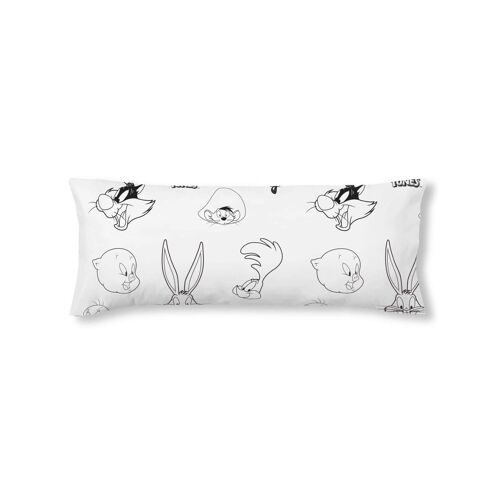 Funda de almohada 100% algodón Looney B&W