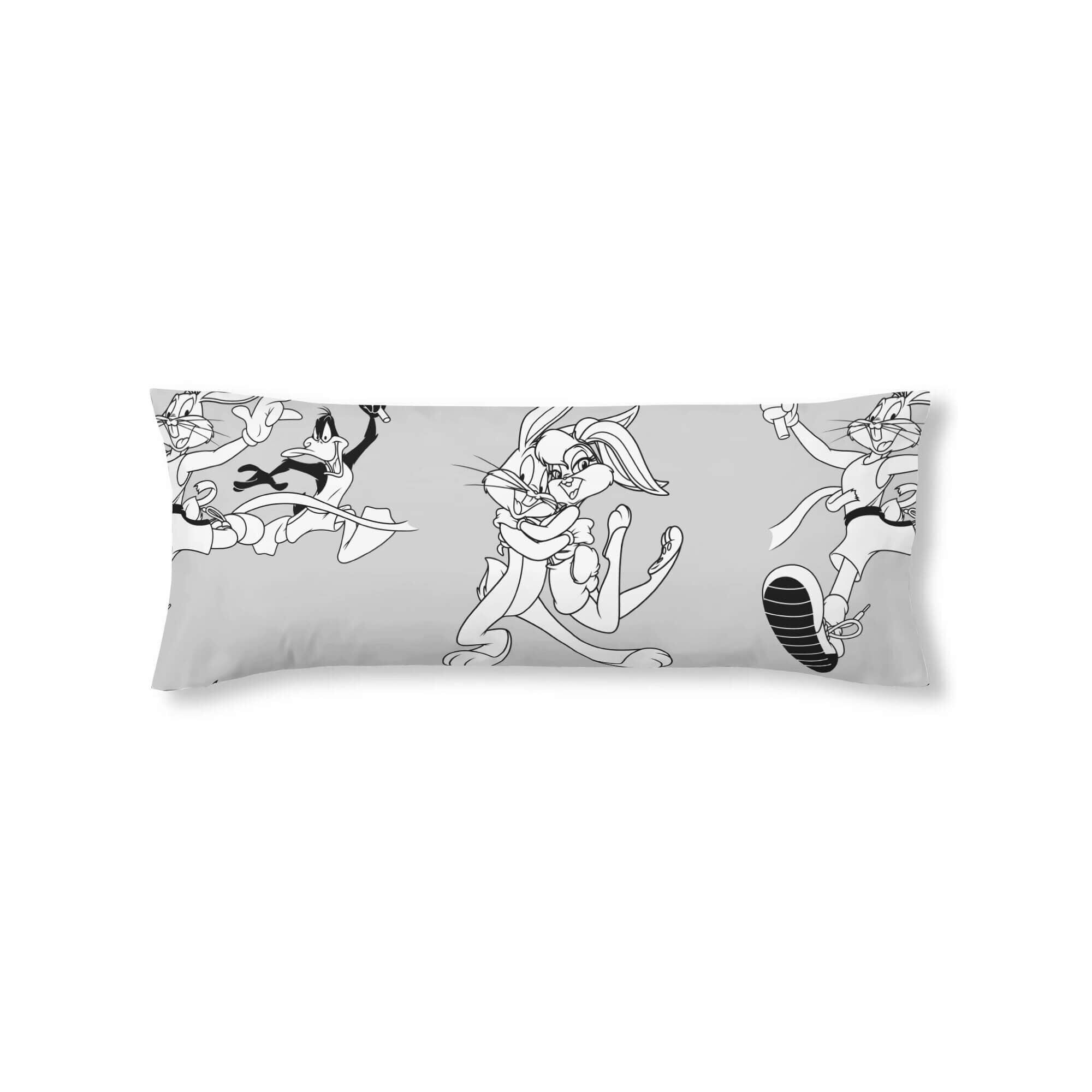 Federa per cuscino Looney Tunes 100% cotone BN