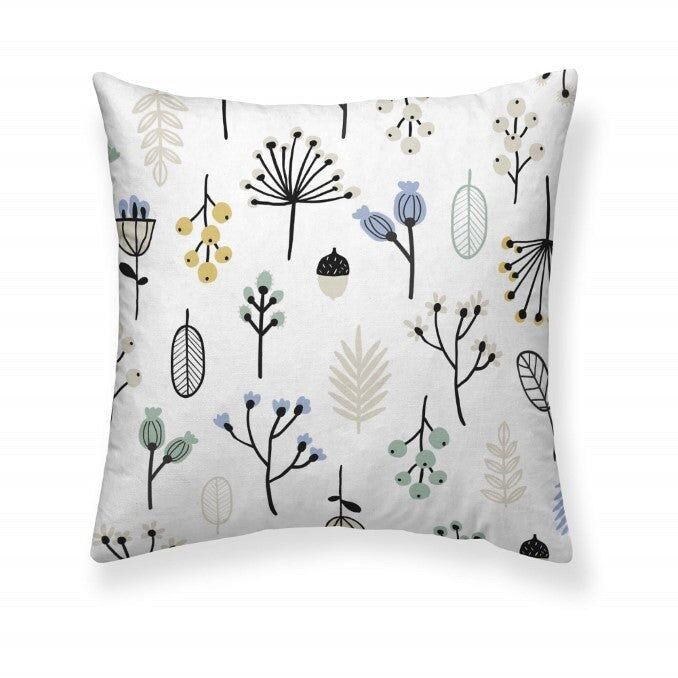 Kissenbezug aus 100 % Baumwolle „Santorini Mint“.