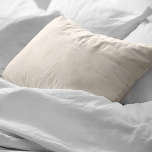 Funda de almohada 100% lino Natural