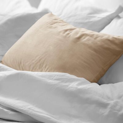 100% Linen Tuffet Pillowcase
