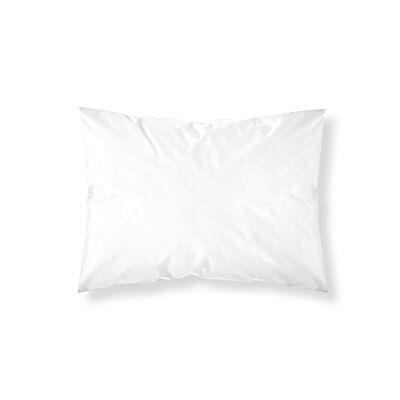 Weißer Kissenbezug aus 100 % Baumwolle, 30 x 50 cm