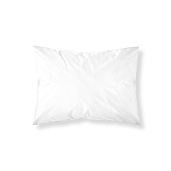 Taie d'oreiller blanche 100% coton 30x50 cm 1