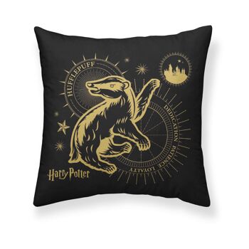 Taie d'oreiller Harry Potter Poufsouffle Or A 65x65 cm 1