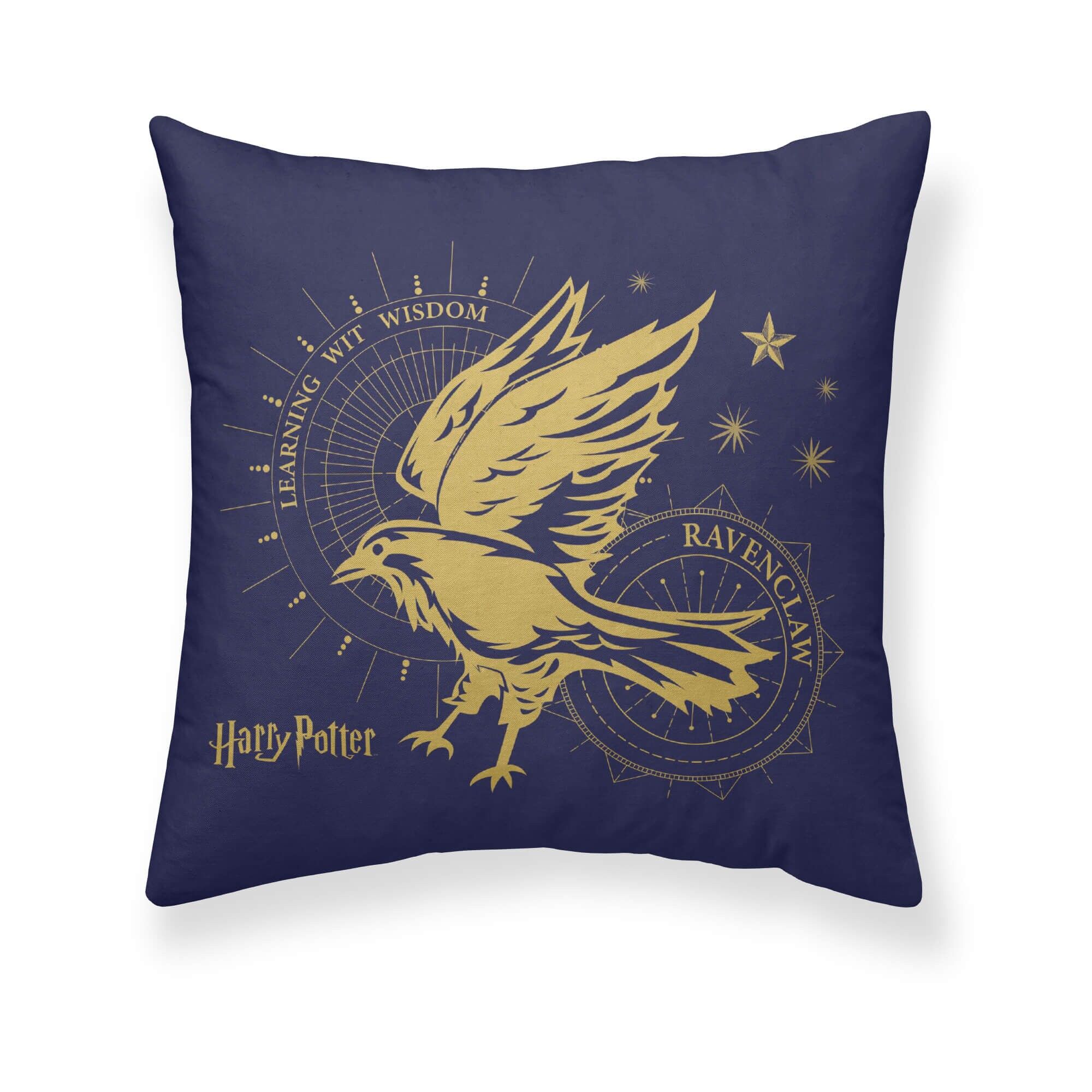 Federa per cuscino Harry Potter Corvonero dorata A 65x65 cm