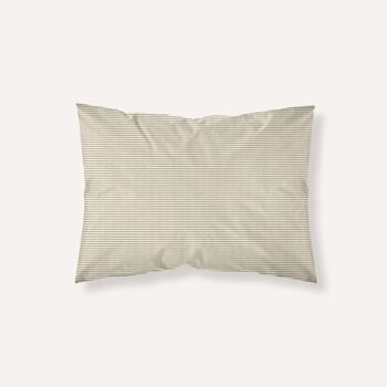 Jávea petite taie d'oreiller jacquard tabac 5