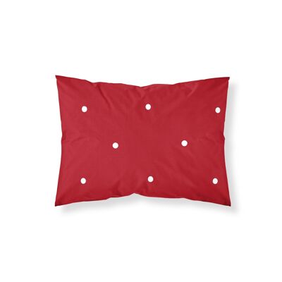 Funda de almohada Laponia 47 Rojo 100% algodón