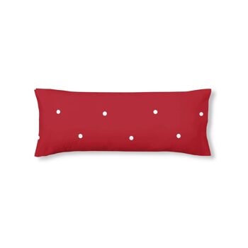 Taie d'oreiller Laponia 47 Rouge 100% coton 7