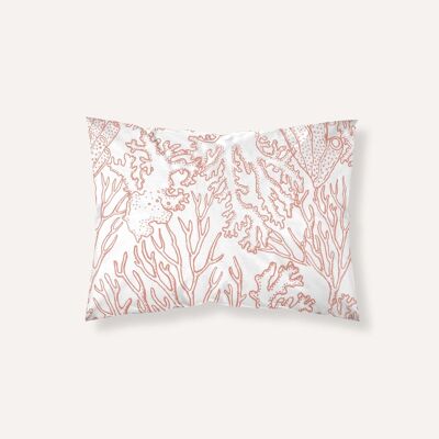 Satin pillowcase 400 thread count Begur Coral