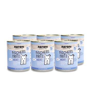 Menu pour chiens Fischers Fritz 6 x 800g