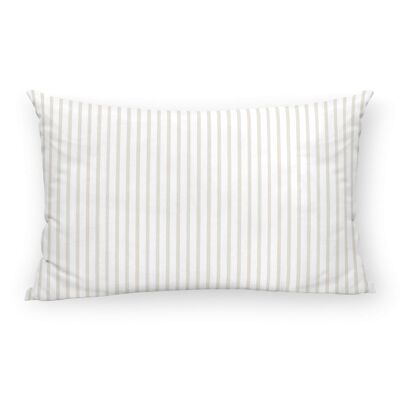 100% cotton cushion cover 30x50 cm Beige Stripes