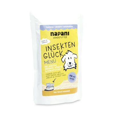 Menú para perros, insectos, felicidad 150g