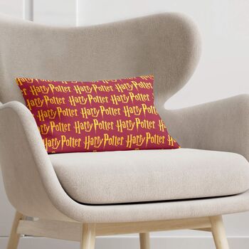 Housse de coussin 100% coton 30x50cm Harry Potter Rouge C 4