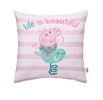 Housse de coussin 100% coton 45x45cm Find Joy A 1