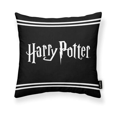 Funda de cojín 100% algodón 45x45cm Harry Potter Black A