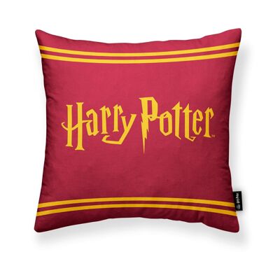 Kissenbezug aus 100 % Baumwolle, 45 x 45 cm, Harry Potter, Rot A