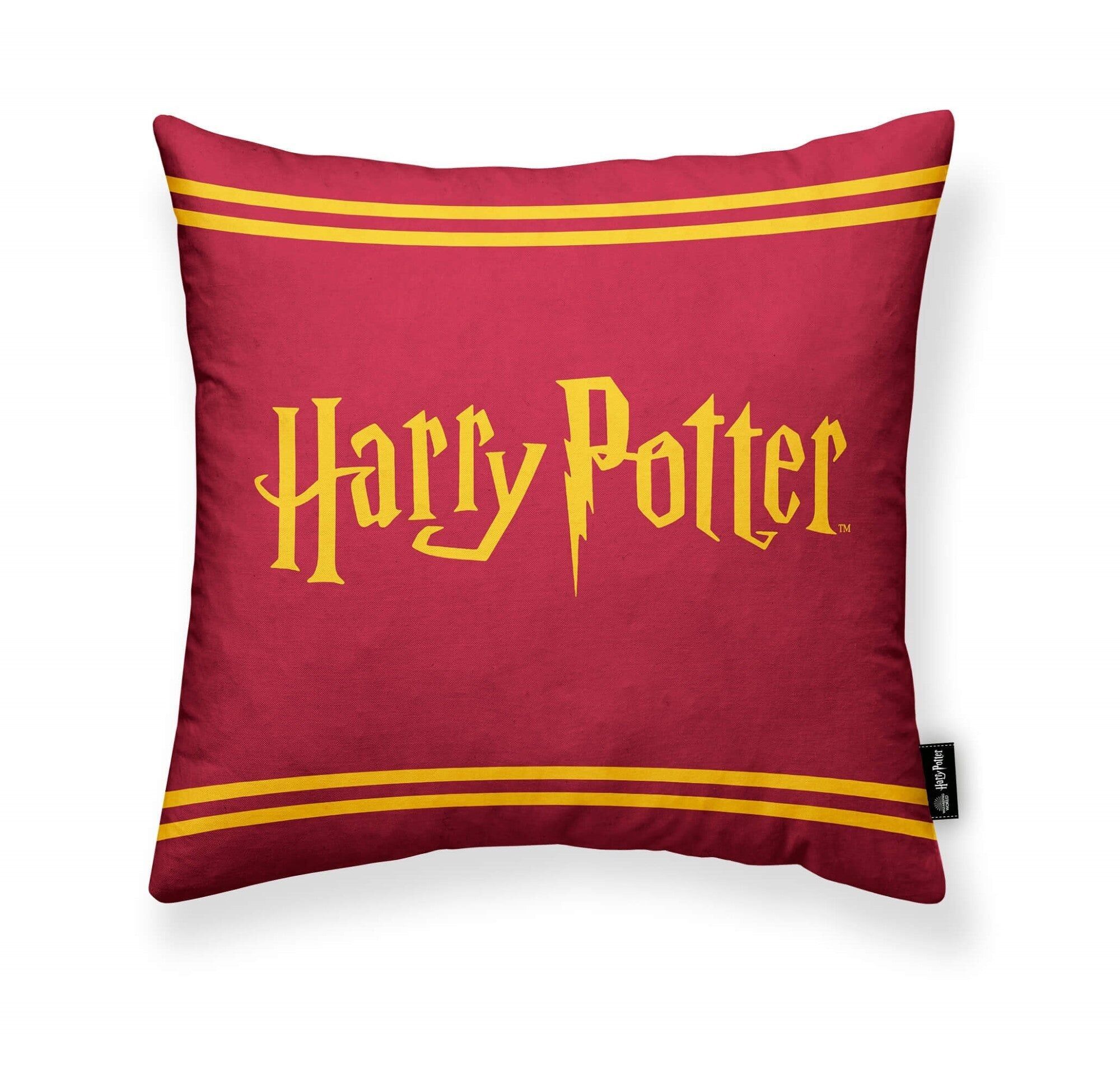 Funda de cojín 100% algodón 45x45cm Harry Potter Red A