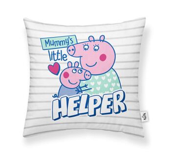 Housse de coussin 100% coton 45x45cm Mummys Helper A 1