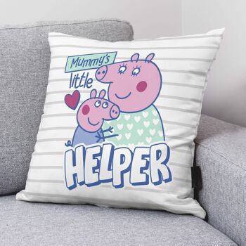 Housse de coussin 100% coton 45x45cm Mummys Helper A 2