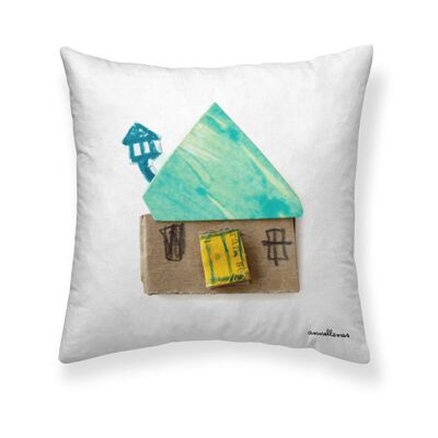 100% cotton cushion cover 50x50 cm Casa 1 by Anna Llenas