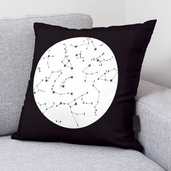 Housse de coussin 100% coton 50x50 cm Constellations B 2