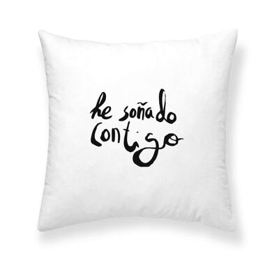 Housse de coussin 100% coton 50x50 cm J'ai rêvé