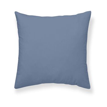 Housse de coussin 100% coton 50x50 cm Bleu Glace 3