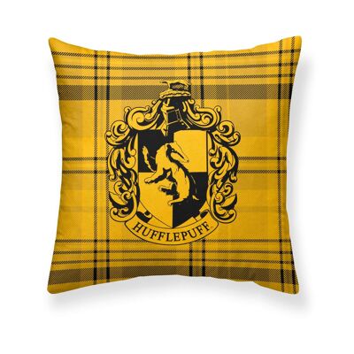 Funda de cojín 100% algodón 50x50cm Hufflepuff Cuadro A