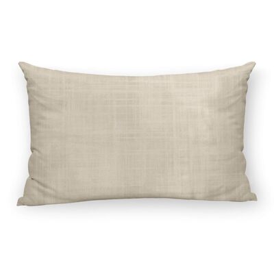 Beige 100% cotton cushion cover 30x50 cm