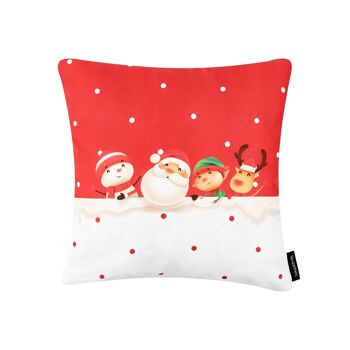 Housse de coussin 100% coton Laponia 66 50x50 cm 1