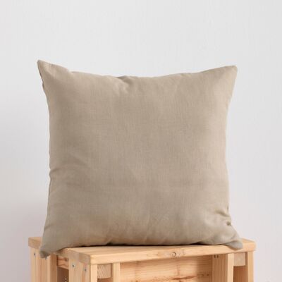 100% linen Tuffet cushion cover 50x50 cm