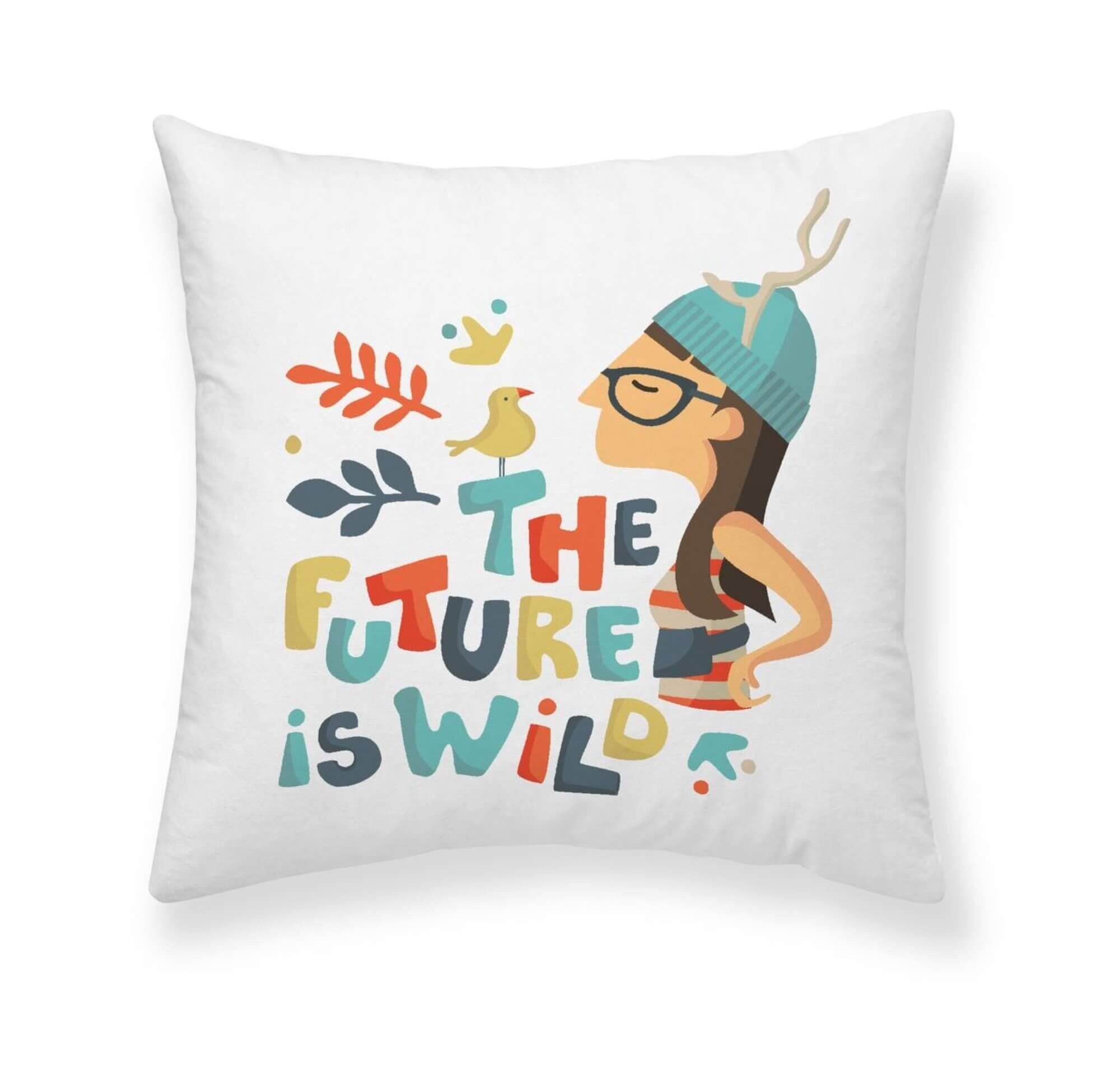 Baumwollkissenbezug 50x50 cm Future von Tutti Confetti