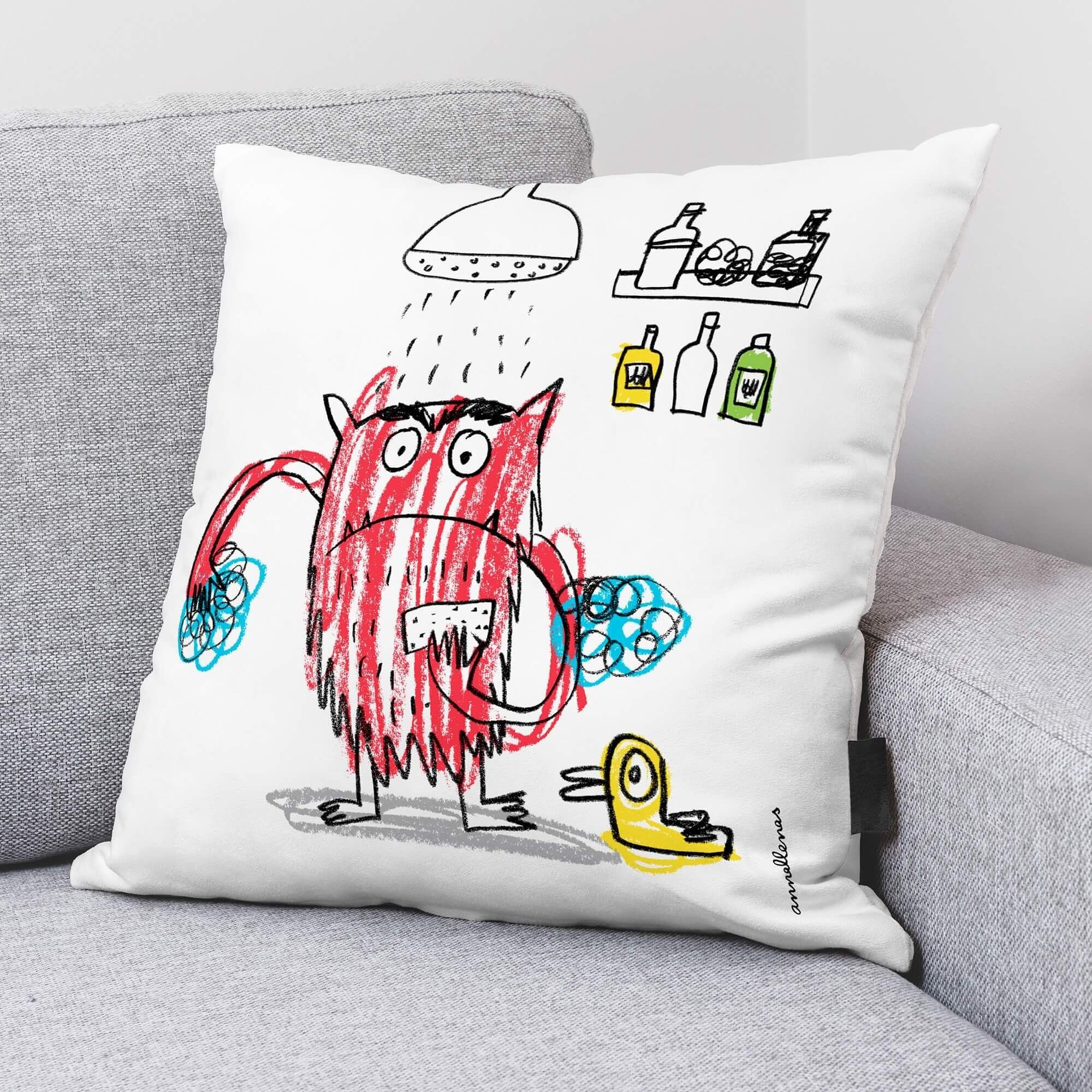 Baumwollkissenbezug 50x50 cm Rabia von Anna Llenas