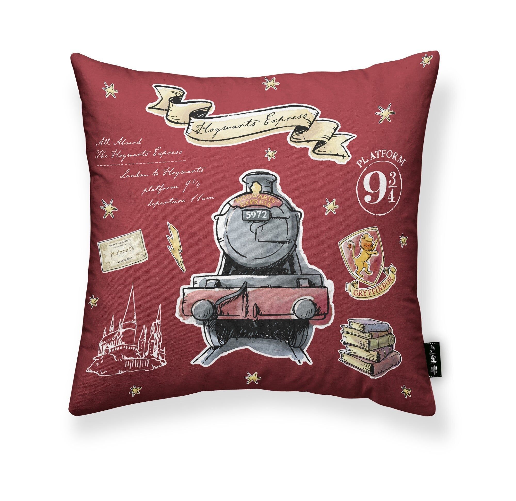 Fodera per cuscino Hogwarts Express A 45X45 cm Harry Potter