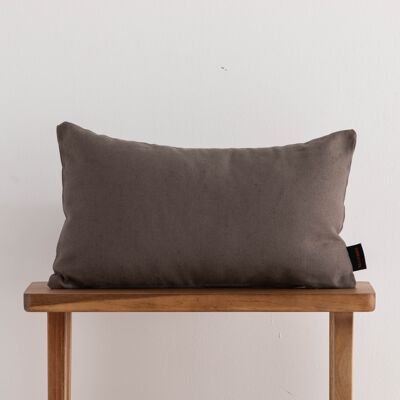 Jacquard cushion cover 30x50 cm Cascai Anthracite