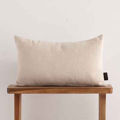 Jacquard cushion cover 30x50 cm Cascai Ecru