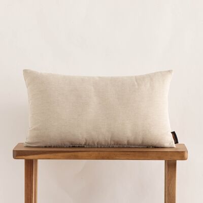 Jacquard cushion cover 30x50 cm Elche Tabaco