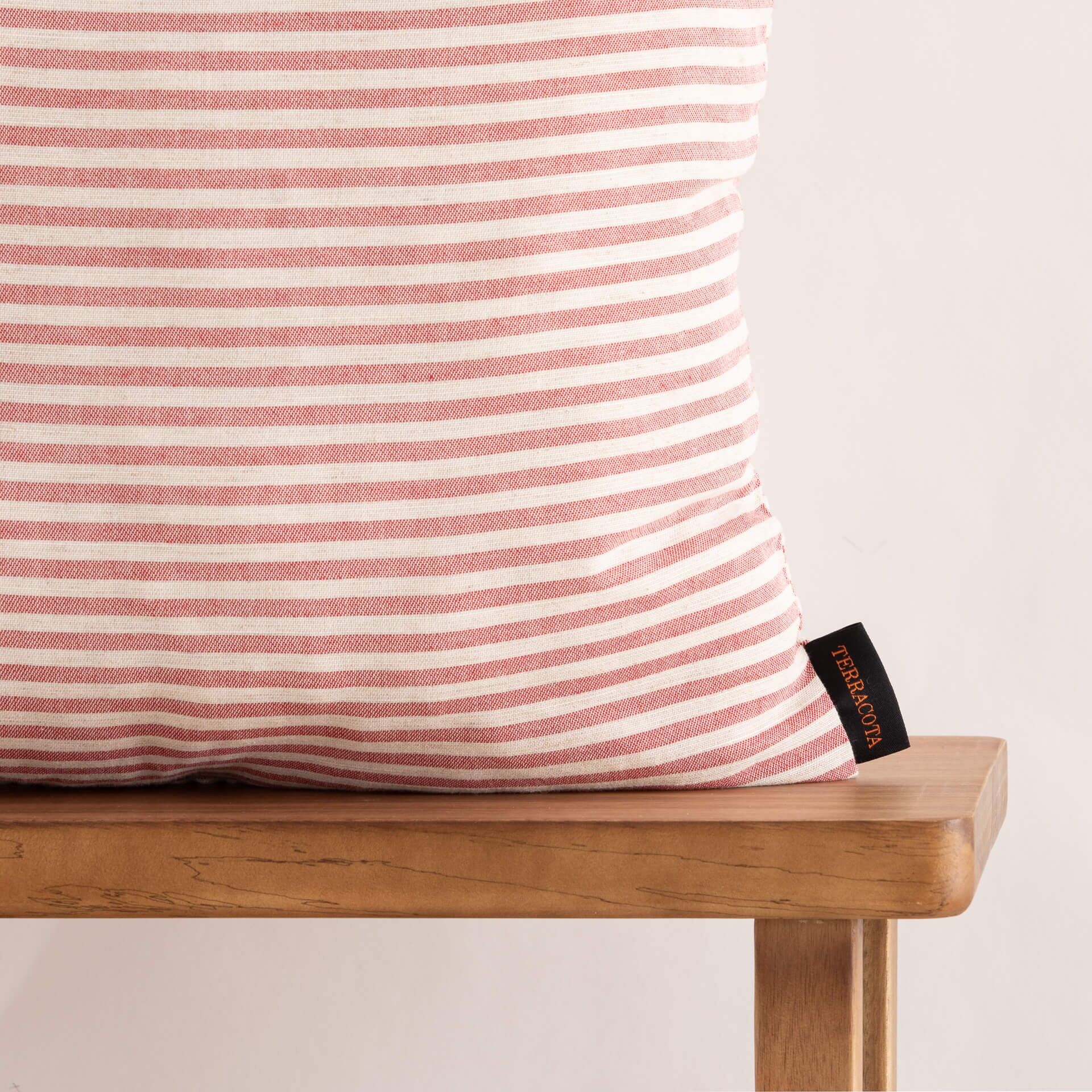 Fodera per cuscino jacquard 30x50 cm Jávea Medium Maroon