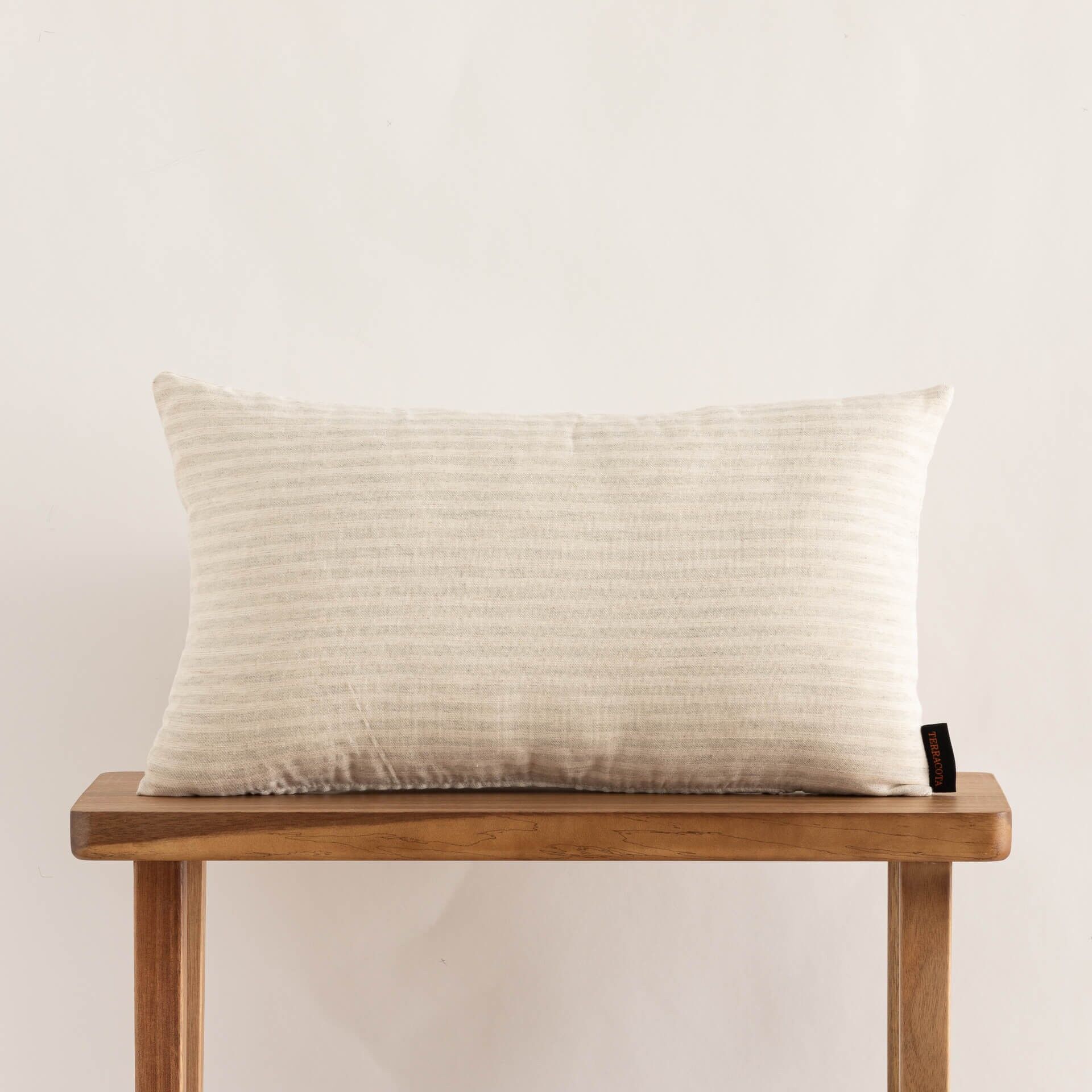 Fodera per cuscino jacquard 30x50 cm Jávea Medio Grigio Chiaro