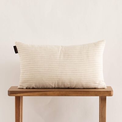 Jacquard cushion cover 30x50 cm Jávea Medium Linen