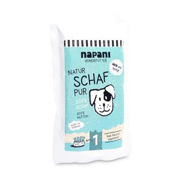 Nourriture en conserve pour chiens, pur mouton, 150g 1