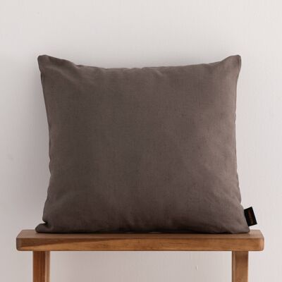 Jacquard cushion cover 50x50 cm Cascai Anthracite