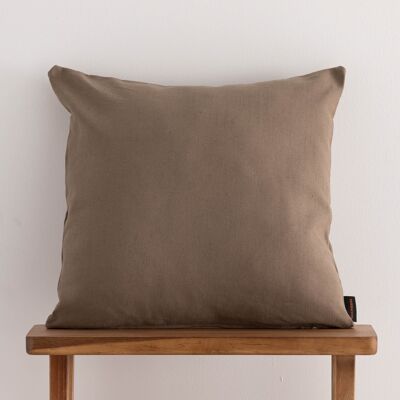 Jacquard cushion cover 50x50 cm Cascai Wallnut