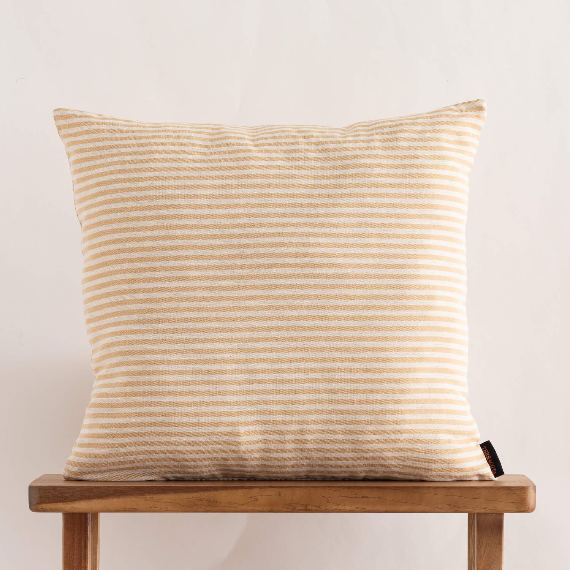 Fodera per cuscino jacquard 50x50 cm Jávea Medium Ambra Oro