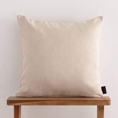 Jacquard cushion cover 65x65 cm Cascai Ecru