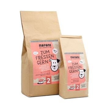 Muesli de base bio "Zum Fessen Gladly" pour chiens 1kg 1